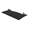 BANKKISSEN Canvas 140/48 cm - Schwarz, Textil (140/48/5cm) - Madison