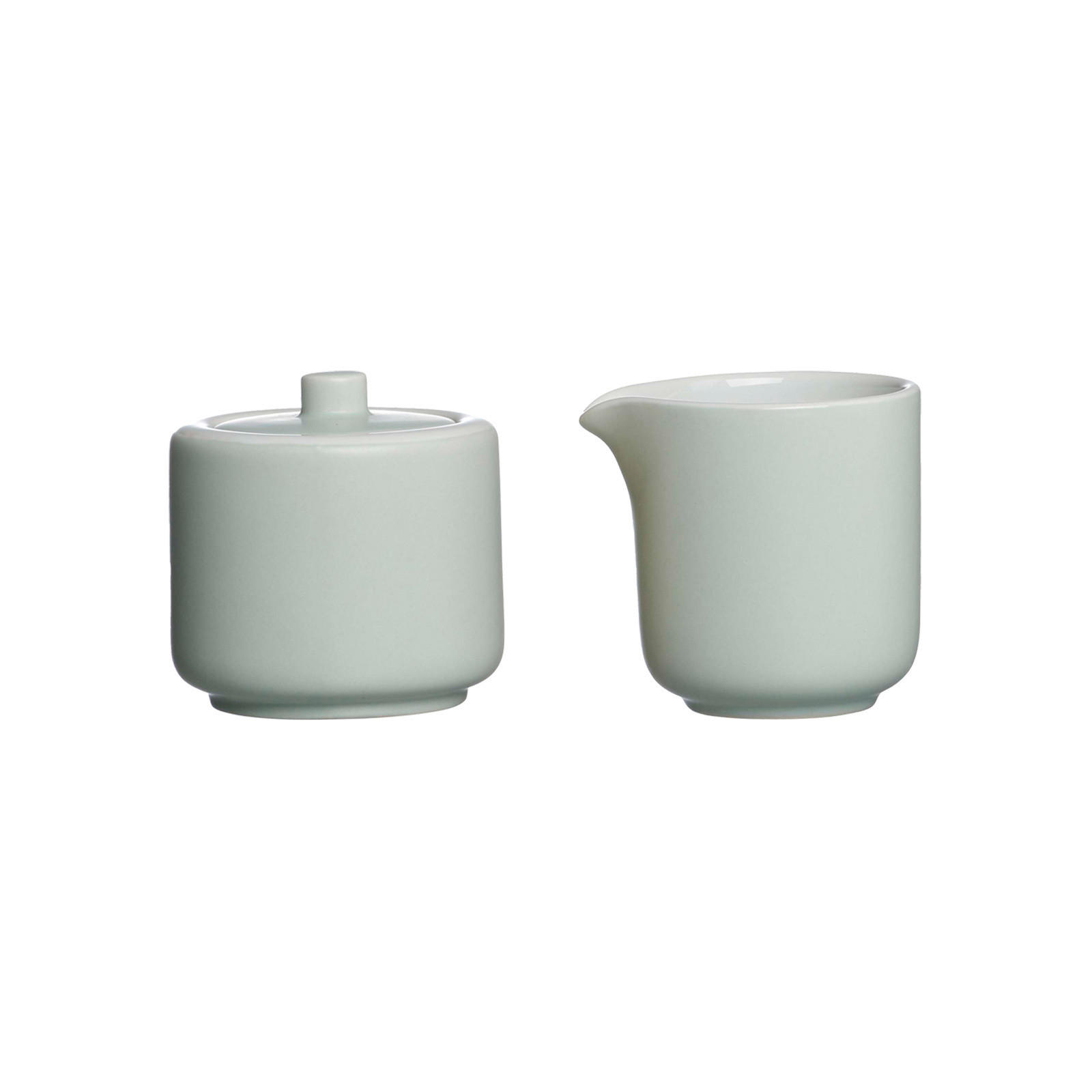 MILCH- UND ZUCKERSET Jasper mint 2er Set - Mintgrün, Keramik (1/1cm) - Ritzenhoff Breker