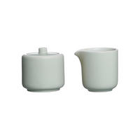MILCH- UND ZUCKERSET Jasper mint 2er Set - Mintgrün, Keramik (1/1cm) - Ritzenhoff Breker