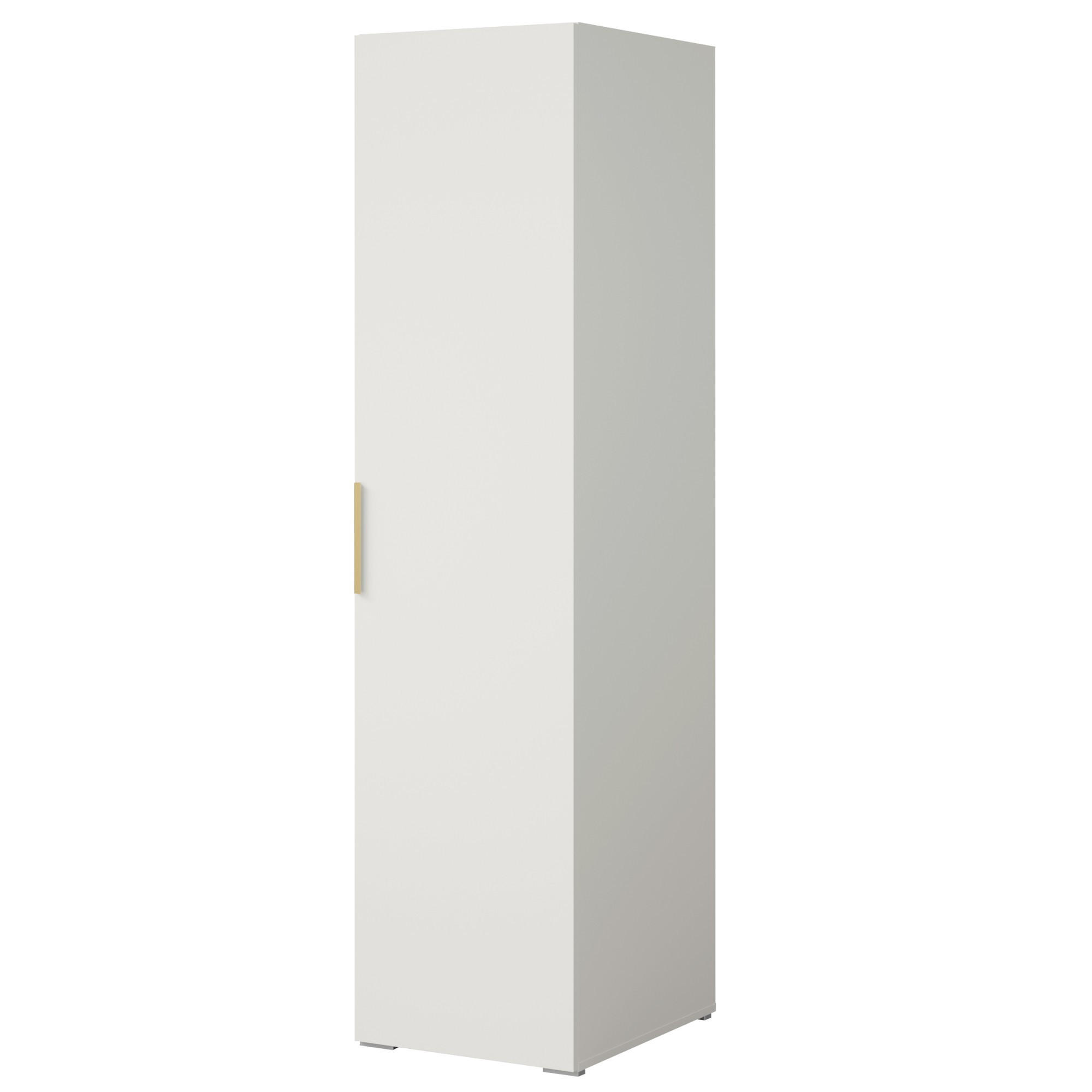 mzm24 Drehtürenschrank Weiß 50x35x60 cm
