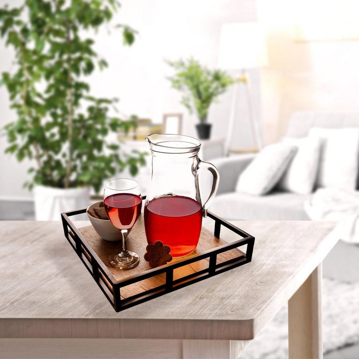 GLASKRUG 1,75 l - Transparent, Glas (1.75L) - Orion 