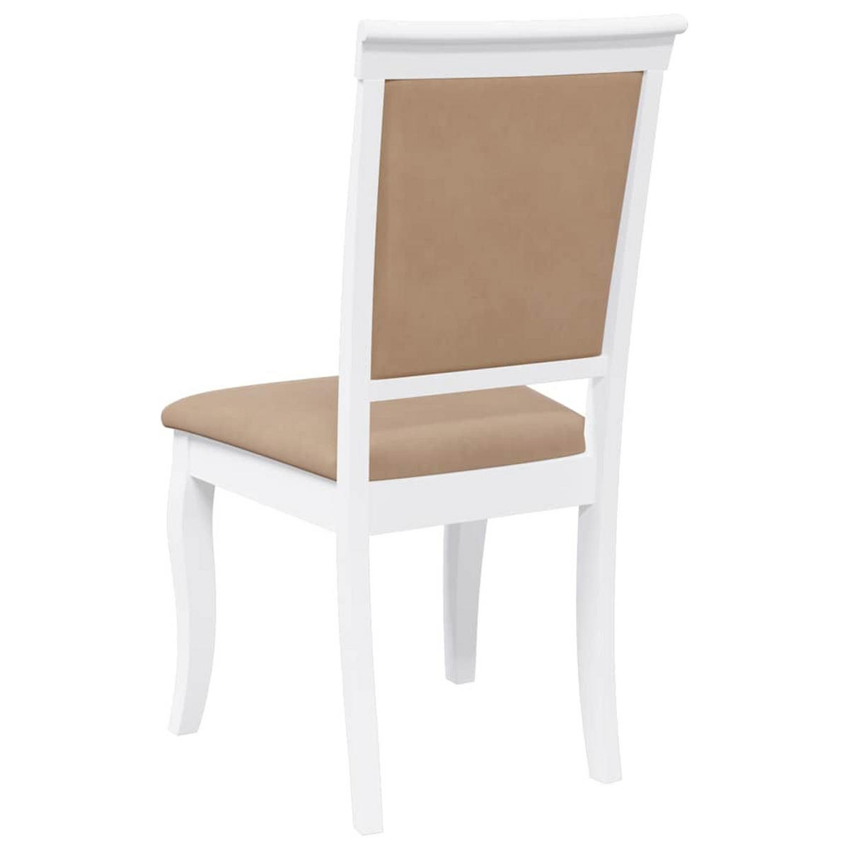 STUHL-SET 2 Stk Vogthain 50/95.5/55 cm - Weiß, Holz (50/95.5/55cm) - ZMH