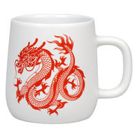 KAFFEEBECHER Red Dragon - Naturfarben, Keramik (0.4L) - Könitz