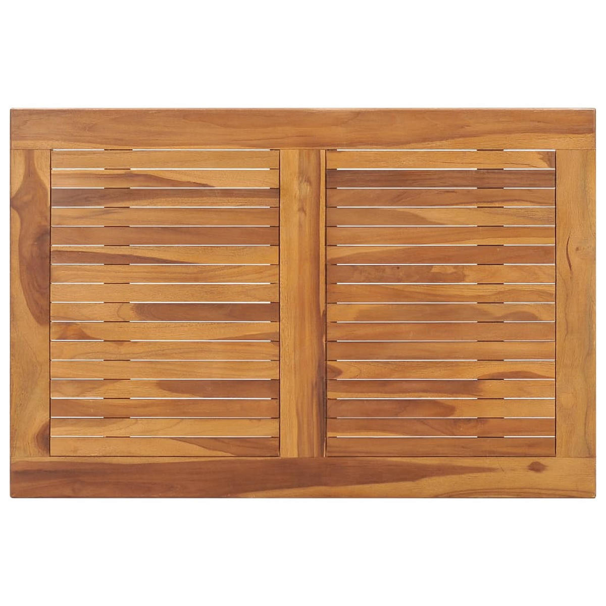 KLAPPBARER Garten-Esstisch 90/60/75 Cm Massivholz Teak - Braun, Holz (90/60/75cm) - vidaXL