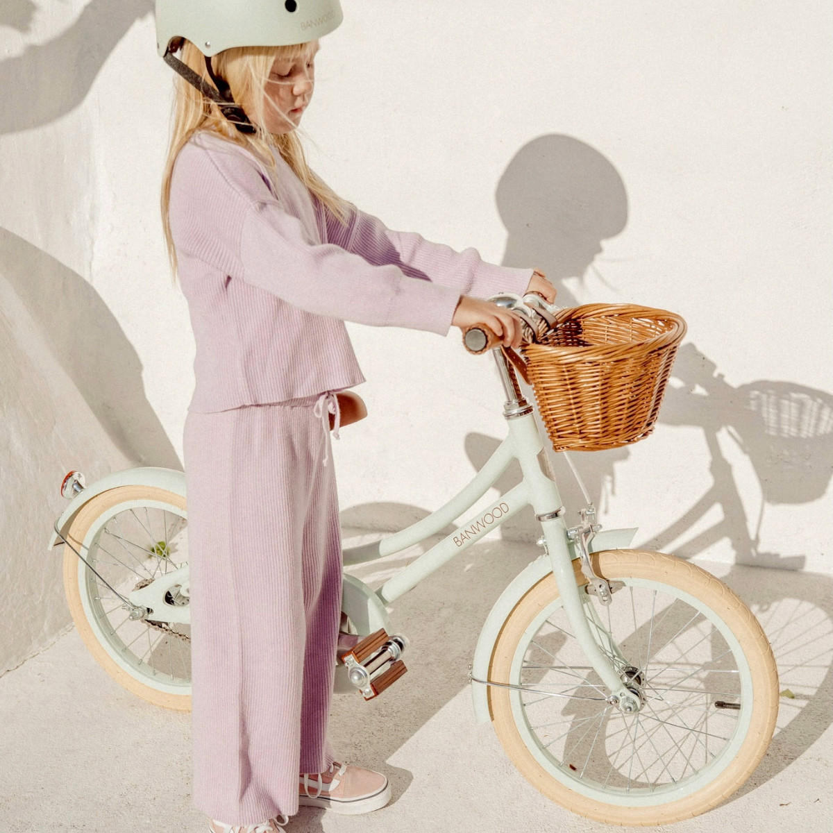 KINDERFAHRRAD aus Alu und Stahl, 4-7 Jahre, Minze - Mintgrün, Metall (23.5cm) - Banwood