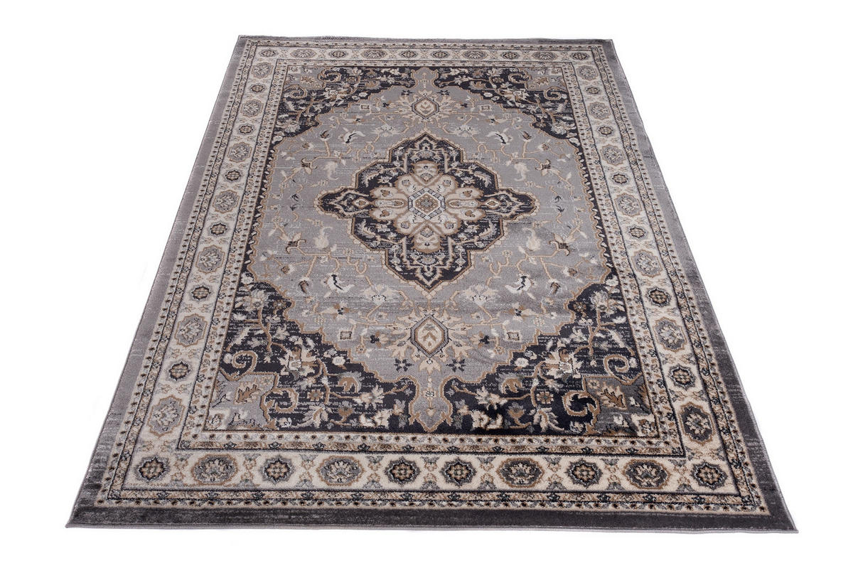 TEPPICH COLORADO Grau 180/250 cm - Grau, Kunststoff (180/250cm)