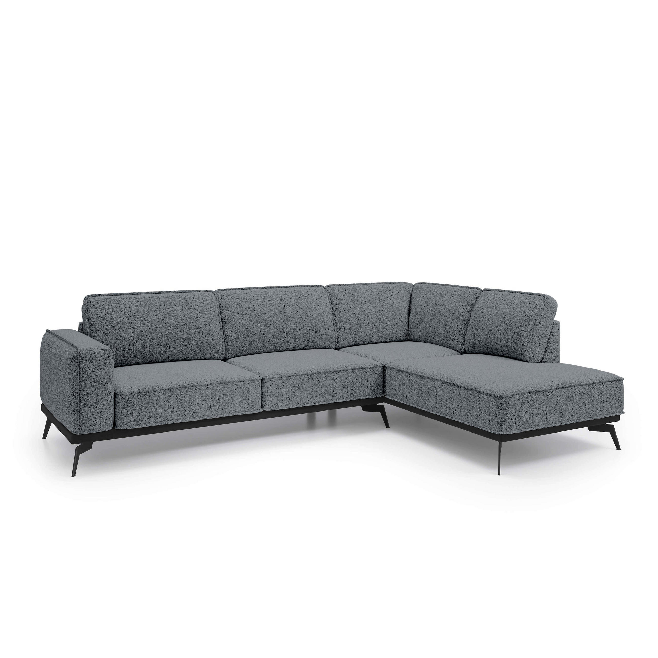 ECKSOFA Rosalia Multicolor - Multicolor, Textil (293/90/200cm) - Pillovely