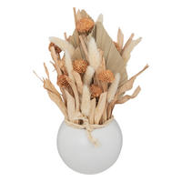 TROCKENBLUMEN Sea View 25 cm - Beige, Naturmaterialien (25cm) - Atmosphera Createur d´interieur