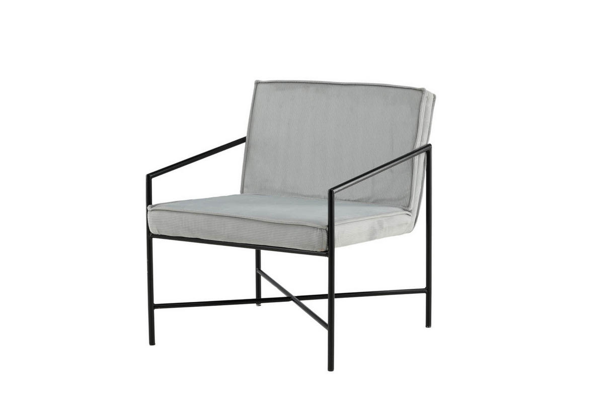 SESSEL grau - Grau, Holzwerkstoff (66/78/65cm) - ebuy24