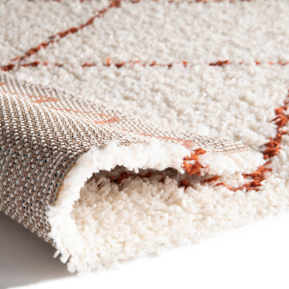 TEPPICH Design weich gemütlich beige - Beige, Textil (120/170cm) - AFK Living