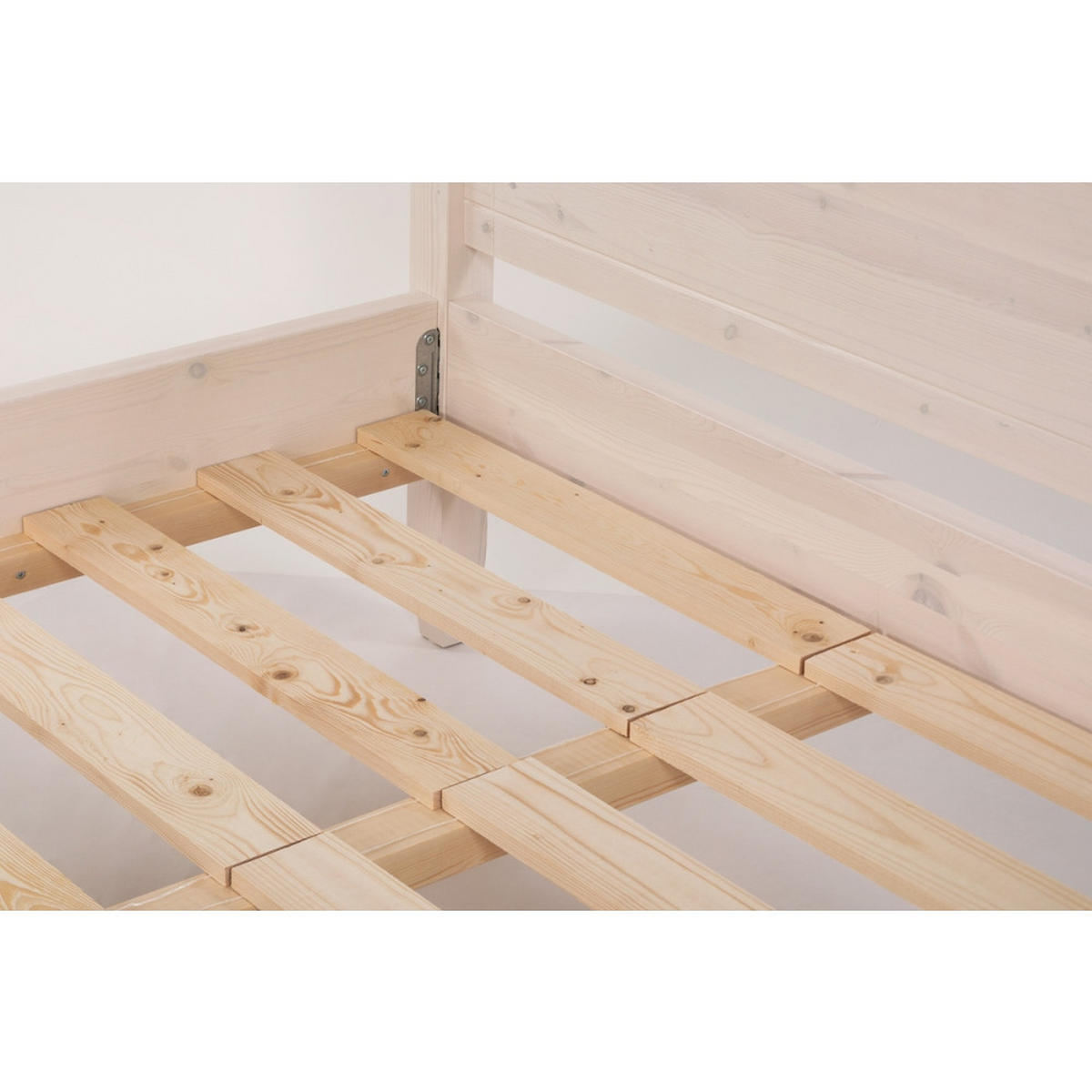 BETT 140x200 cm - Dunkelbraun/Weiß, Holz (140/200cm) - MSL wooden furniture
