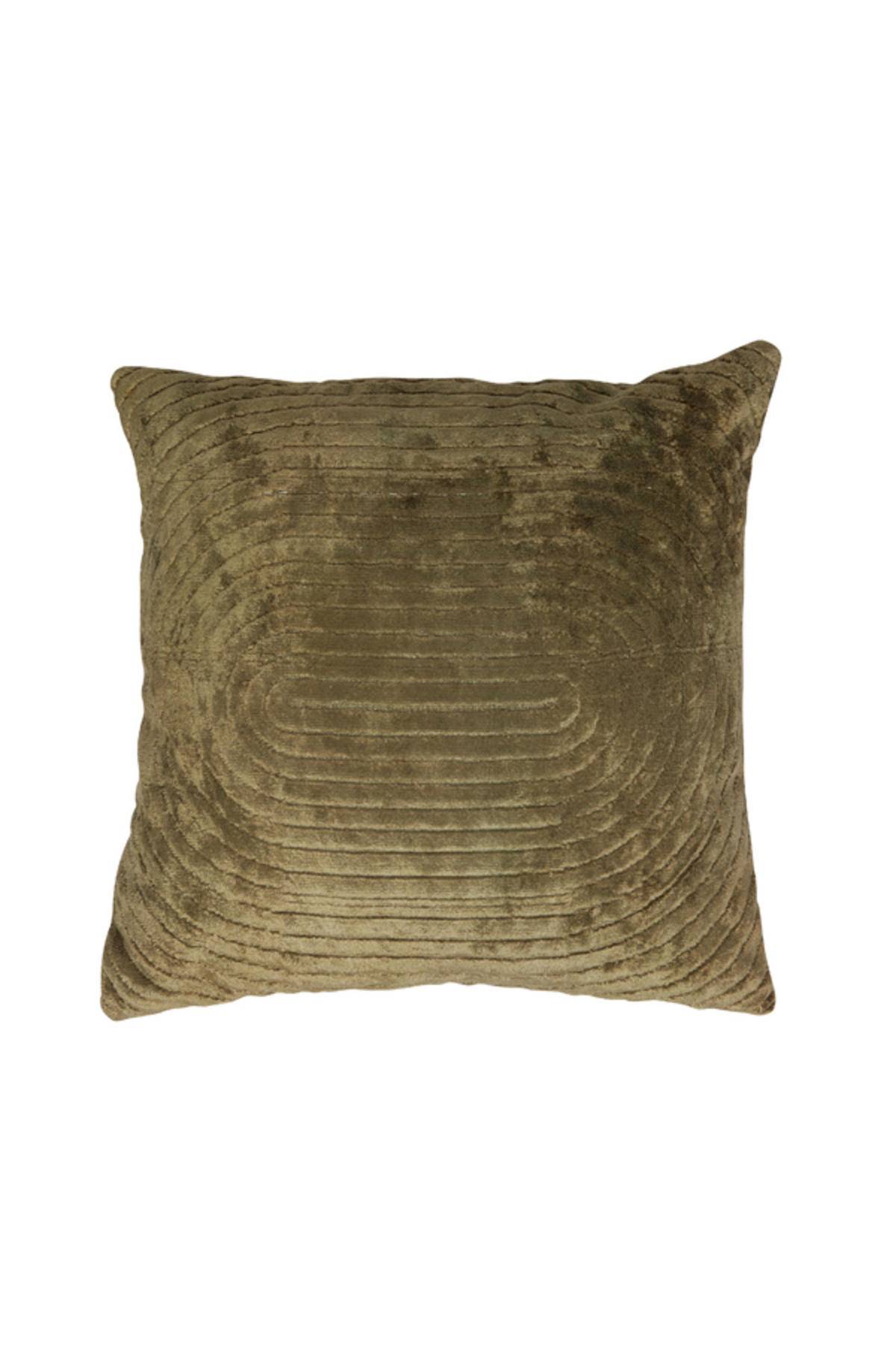DEKOKISSEN Ruhla Grün 45/45 cm - Grün, Textil (45/45cm) - Light & Living