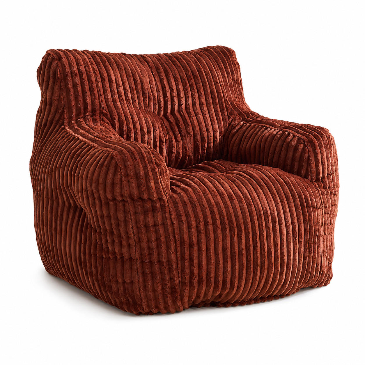 SOFA,ROT Cordbezug, Polstersessel Relaxsessel für Wohnzimmer Schlafzimmer - Rot, Textil (100/70/94cm) - PARAFTA HOME