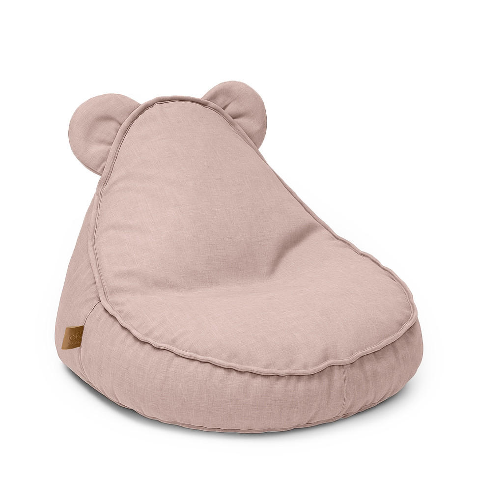 SITZSACK Outzy für Kinder, Bär, Rosa - Rosa, Textil (60/50/70cm) - MeowBaby