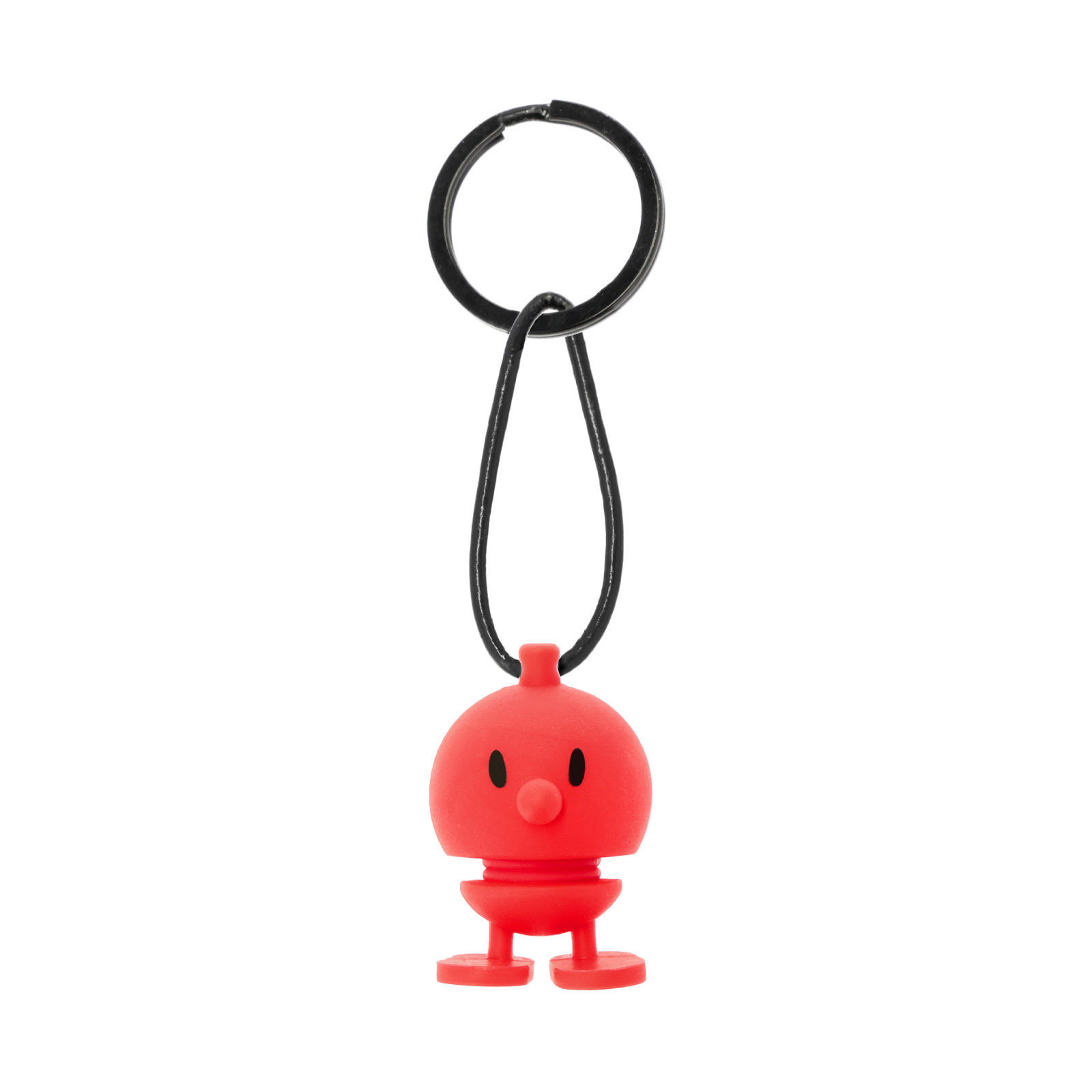 SCHLÜSSELANHÄNGER Bumble rot 3 x 1,5 cm - Rot, Kunststoff (2/3/2cm) - Hoptimist