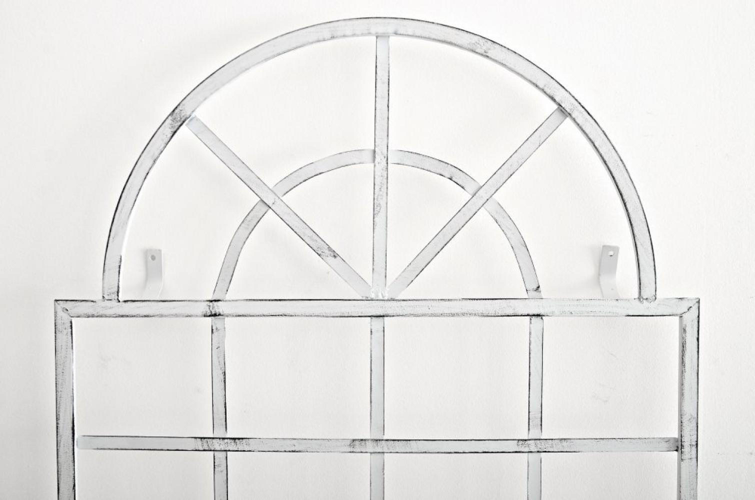 Thumbnail - CLP Rankgitter, Weiß, Schwarz, Metall, 70x180x1 cm, Gartenzubehör, Gartendeko