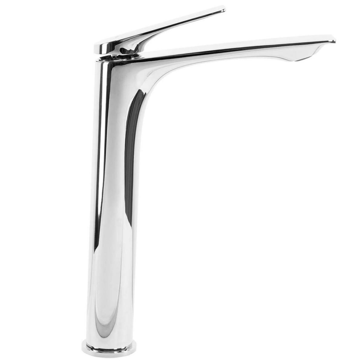 WASCHBECKENARMATUR Rea Avalon Chrome High - Chromfarben, Metall (4.2/30.5/20cm) - REA