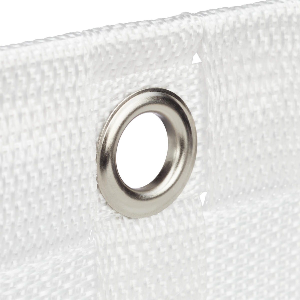 2XAUFBEWAHRUNGSKORB - Weiß, Kunststoff/Metall (16.5/25/20cm) - Relaxdays