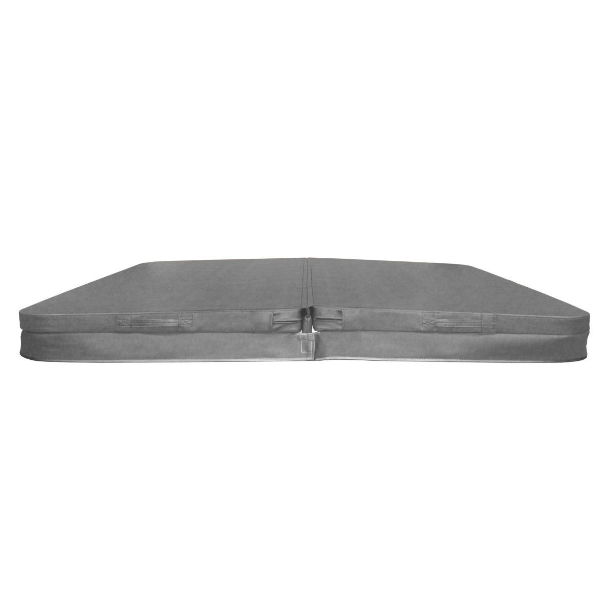 WHIRLPOOL ABDECKUNG 2,2m - Grau - Grau, Leder (220/1/220cm) - Monstershop