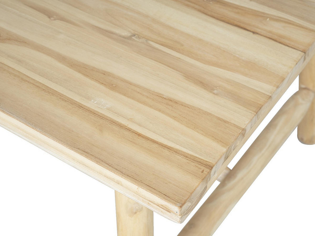 GARTENTISCH - 6 Personen - Holz, Platte - Naturfarben Hell - - Naturfarben, Holz (100/180/76cm) - Vente-Unique