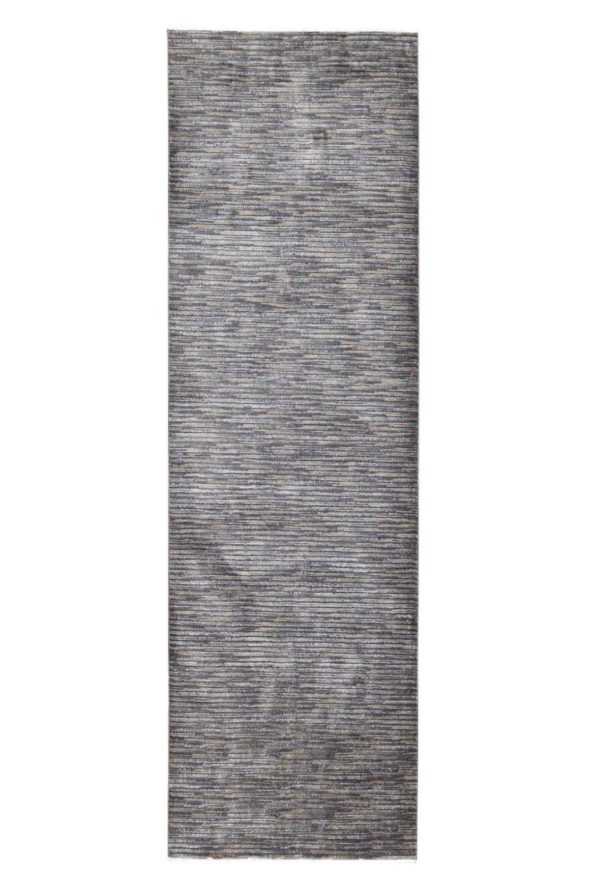 FLACHWEBETEPPICH Corduletta 80x280 cm - Dunkelgrau, Textil (80/280cm) - Gino Falcone