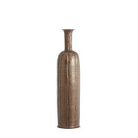VASE Parto Braun Ø22,5/93 cm - Braun, Metall (93cm) - Light & Living
