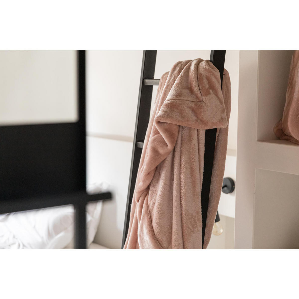 PLAID Tender weißdorn 150 x 200 cm - Rosa, Textil (150/200cm) - Vivaraise