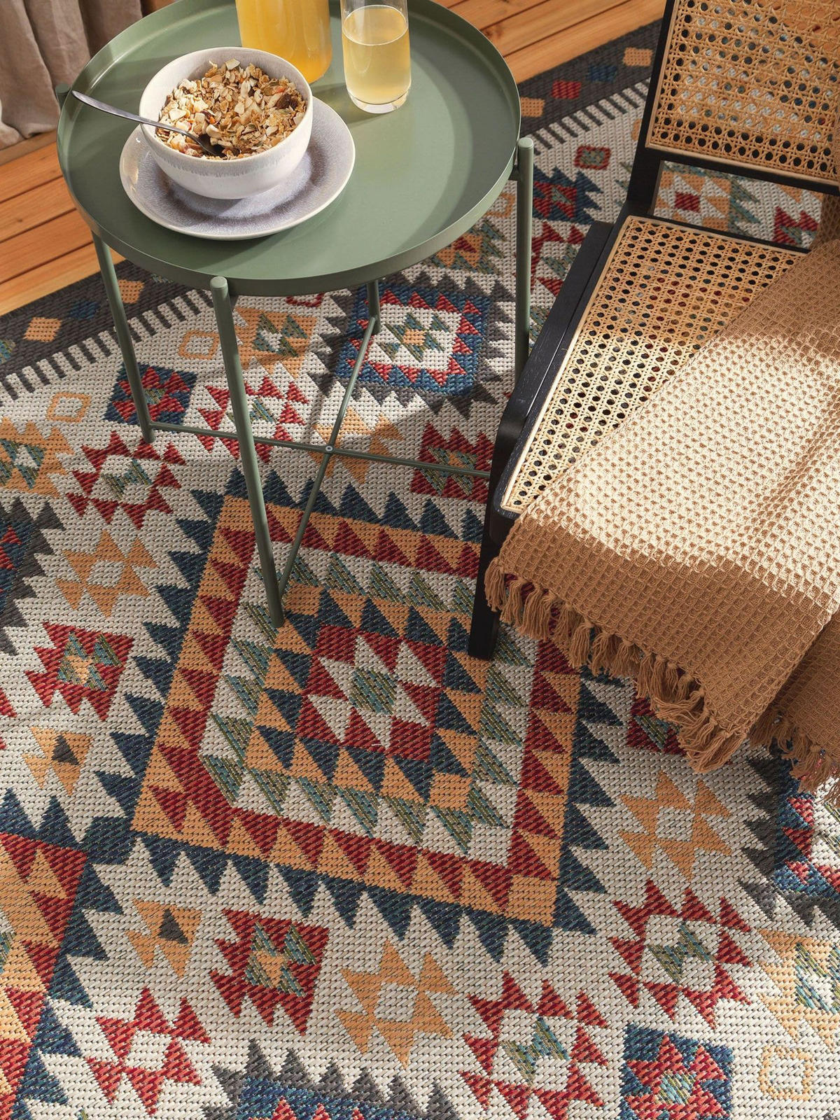 TEPPICH In- & - Multicolor, Kunststoff (120/1cm) - KUNSTLOFT