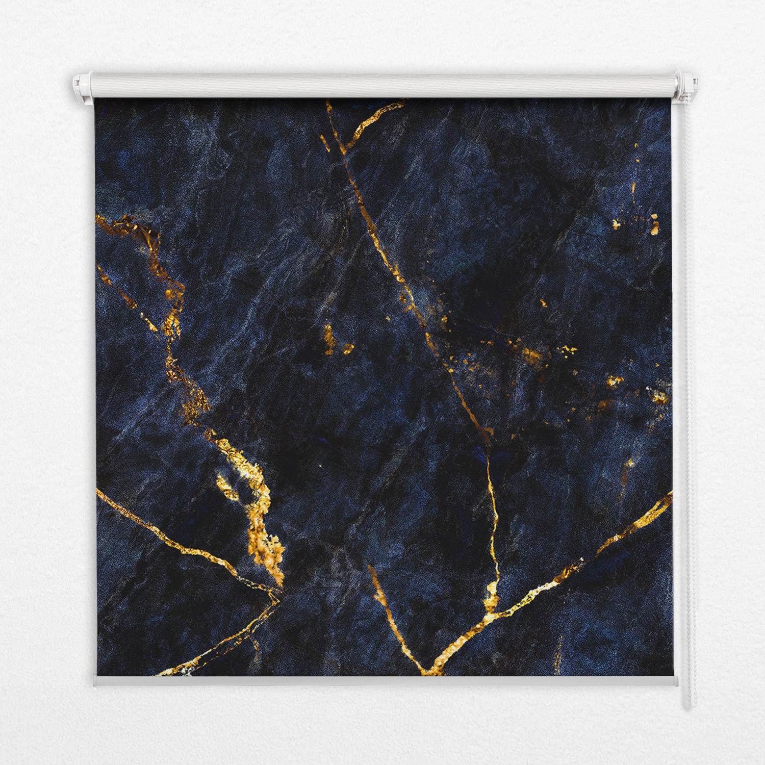 TULUP VNITŘNÍ roleta - okenní roleta - roleta - 150x140 cm - Tmavě modrý mramor