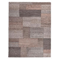 WOLLTEPPICH Dalas 190x290 cm - Rosa, Textil (190/290cm) - THEKO