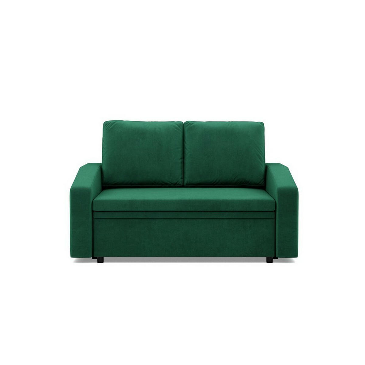 SOFA Neo mit abgeschrägter Armlehnen grün - Grün, Textil (148/90/87cm) - SIMKAM Furniture