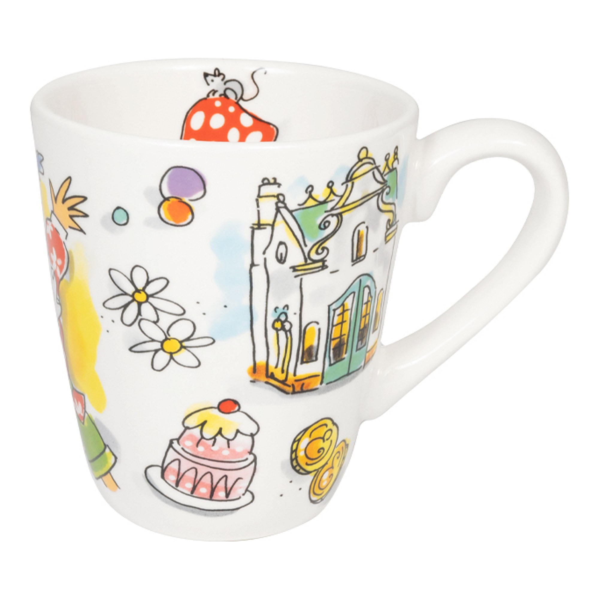 BECHER Efteling Pinocchio in Bunt - 350 ml - Multicolor, Keramik (0.35L) - Blond Amsterdam