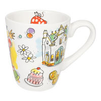 BECHER Efteling Pinocchio in Bunt - 350 ml - Multicolor, Keramik (0.35L) - Blond Amsterdam