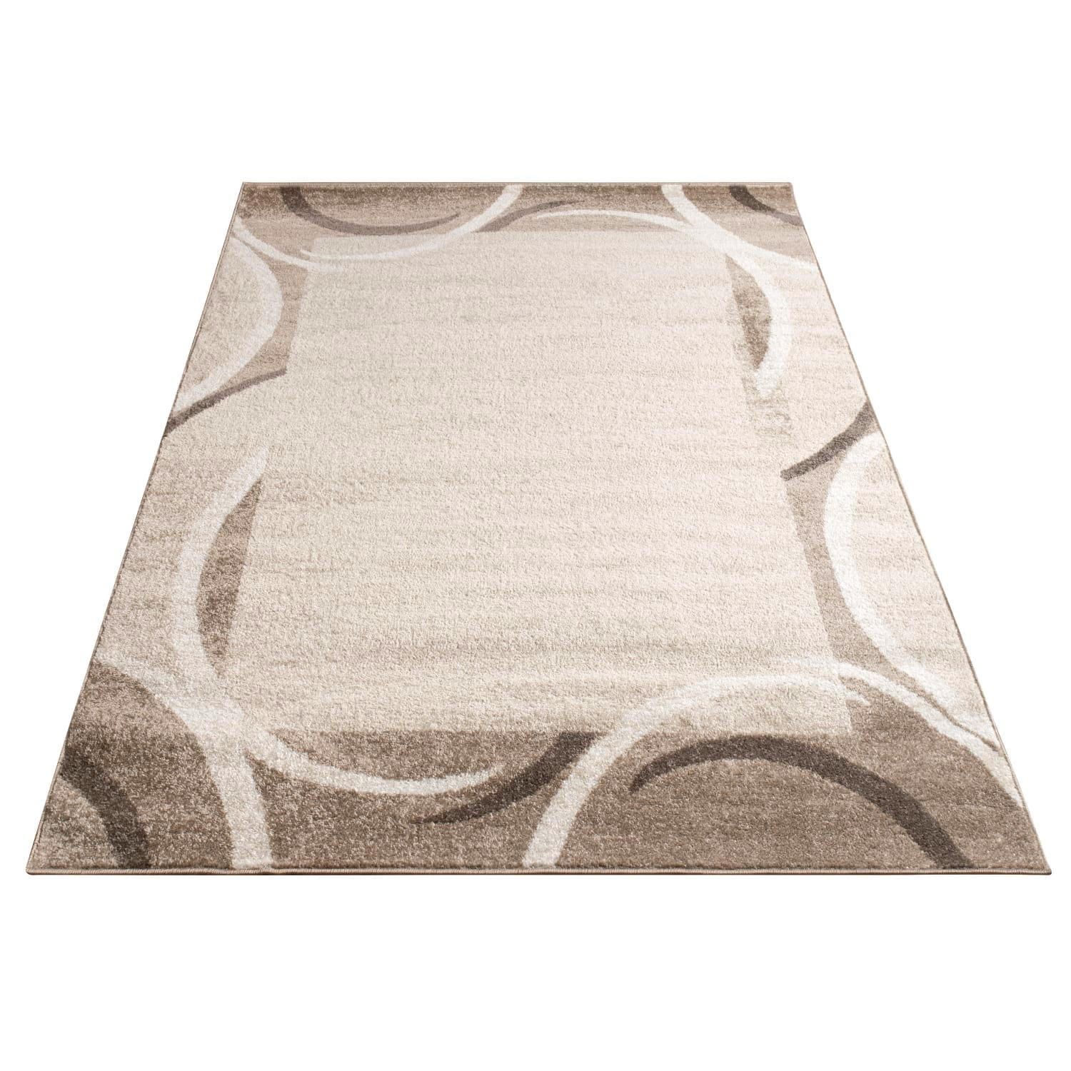 KURZFLOR-TEPPICH SINAI 059 BRAUN 60X100 - Braun, Kunststoff (60/100cm) - Paco Home