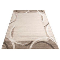 KURZFLOR-TEPPICH SINAI 059 BRAUN 60X100 - Braun, Kunststoff (60/100cm) - Paco Home