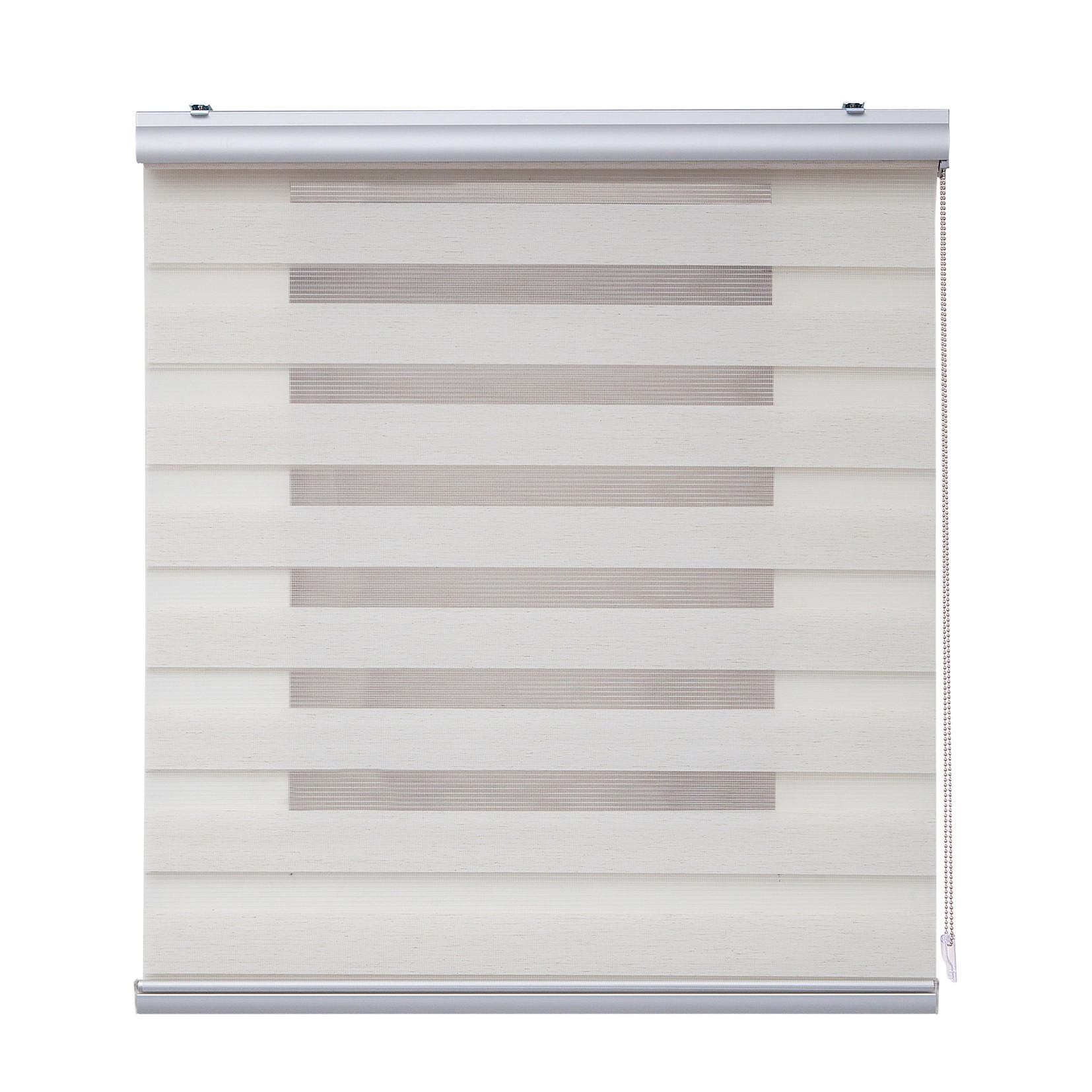 DOPPELROLLO Leinen 60x250 cm - Creme, Kunststoff (60/250cm) - STORESDECO