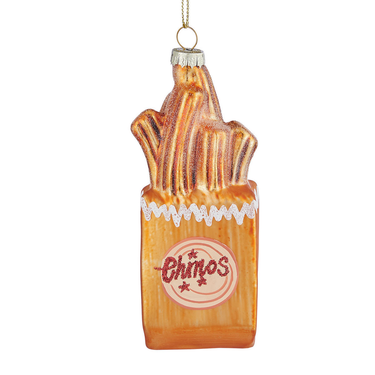 BAUMANHÄNGER Hang On Churros - Goldfarben, Glas (3/13/5cm) - Butlers