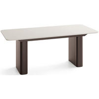 ESSTISCH Riven rechteckig ausziehbar verlängerbar mit Butterfly-Auszug, Kaschmir 180-276/90/76 cm - Kaschmir/Beige, Holzwerkstoff/Metall (90/276/76cm) - WFL GROUP