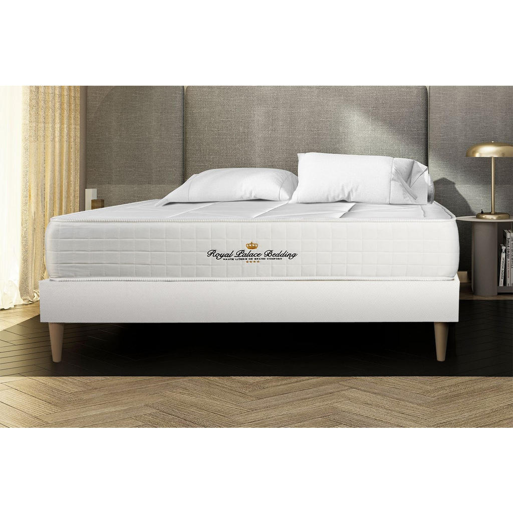Thumbnail - Royal Palace Bedding Matratze, Weiß, Textil, H1, 160x220 cm, Oeko-Tex® Standard 100, Schlafzimmer, Matratzen Shop, Matra...