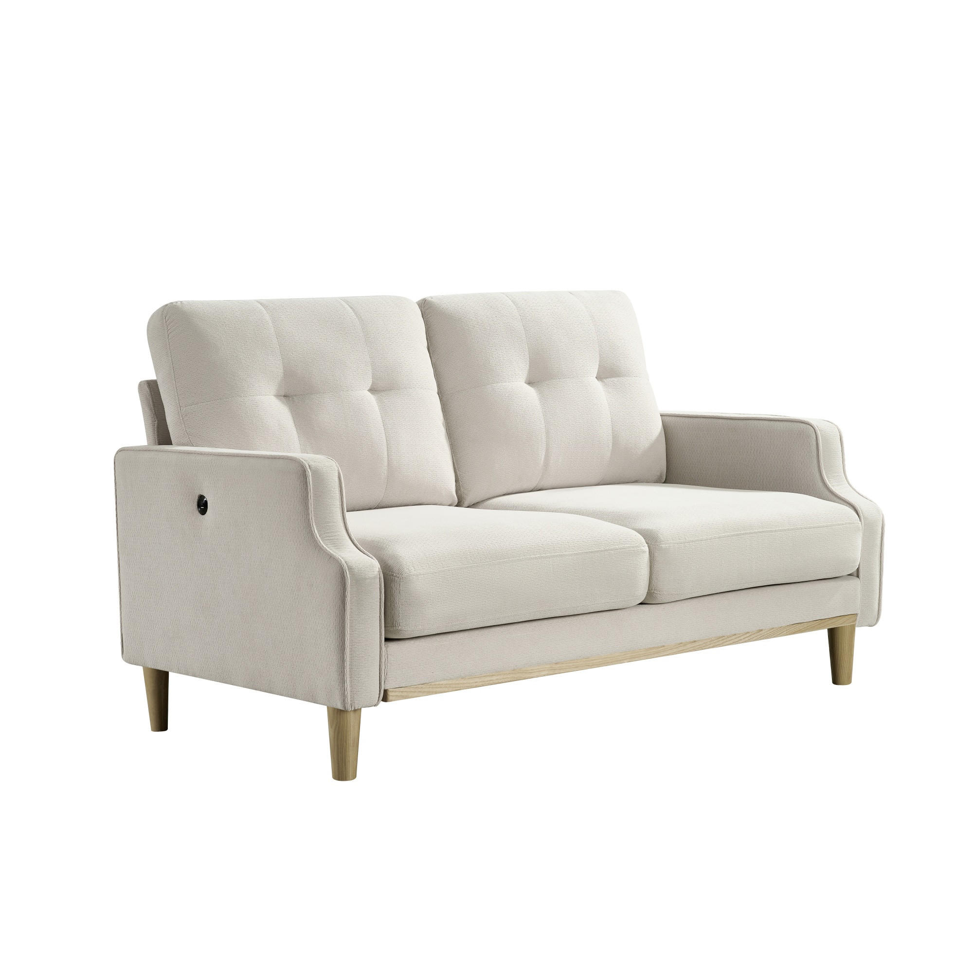 Modfu 2-Sitzer-Sofa Beige 72x85x135 cm
