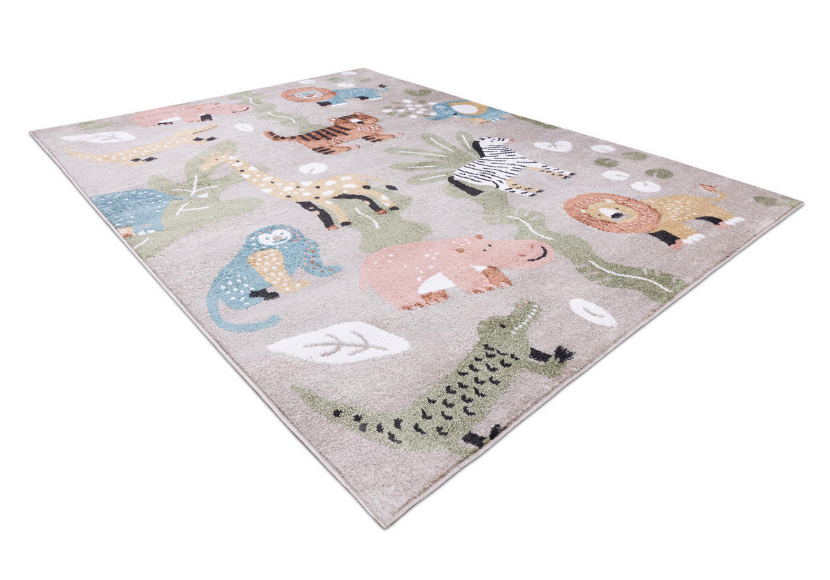 TEPPICH Fun 160/220 cm - Beige, Textil (160/220cm) - rugsX