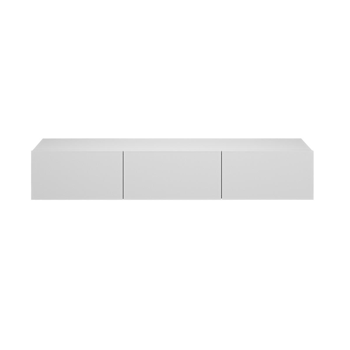 TV STOLÍK Idao Biela - biela, kompozitné drevo (160/35/29.6cm) - Petits-meubles