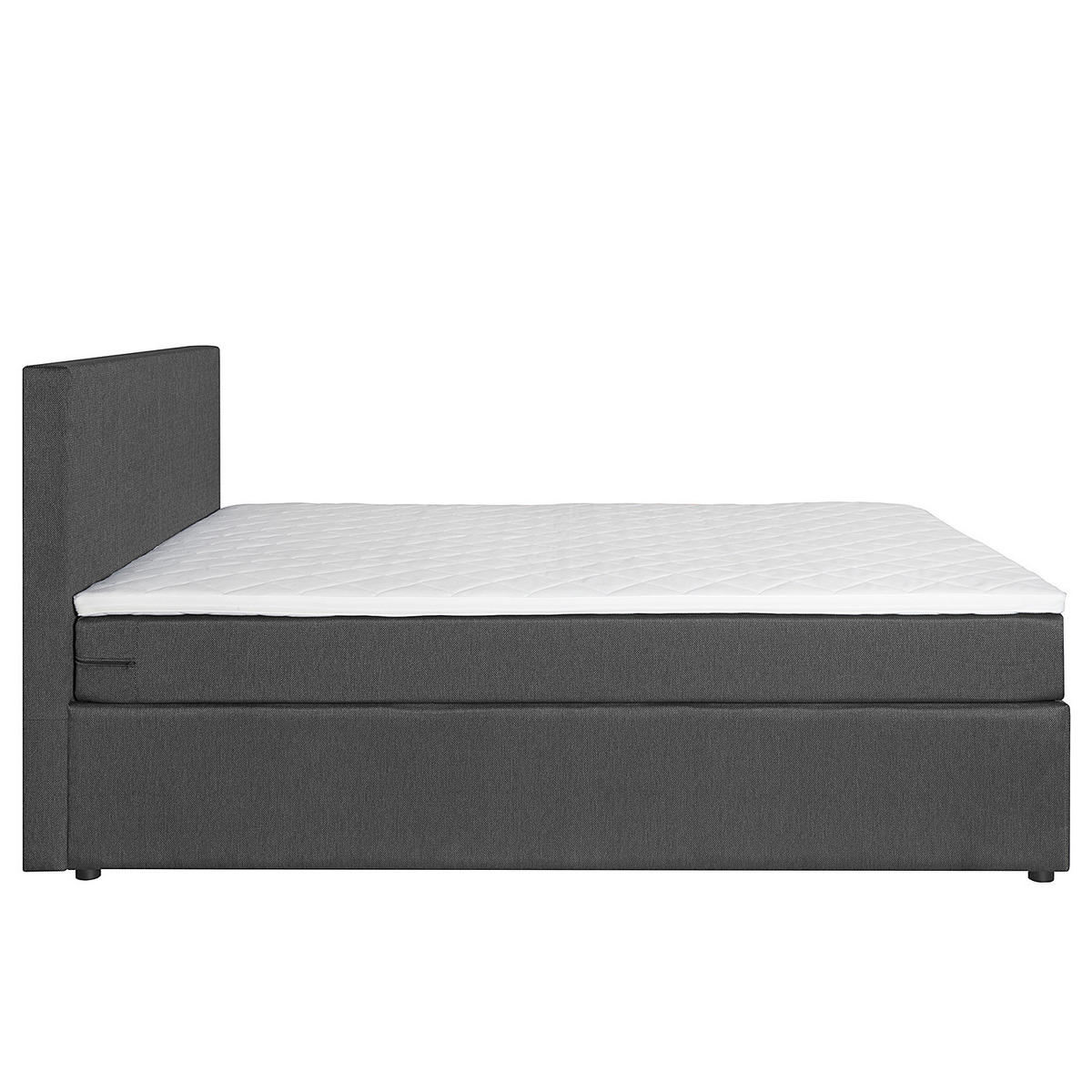 BOXBETT - Grau, Holzwerkstoff (140/200cm) - home24