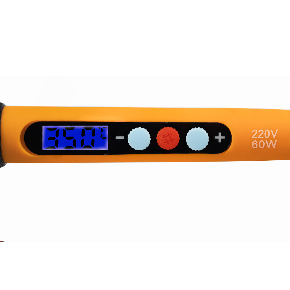 LÖTKOLBEN Electric S - 60W, 180-500°C, LCD-Anzeige, 6 Spitzen, ESD SAFE, 220V, 90 cm Kabel - Multicolor, Kunststoff (20/10/50cm)