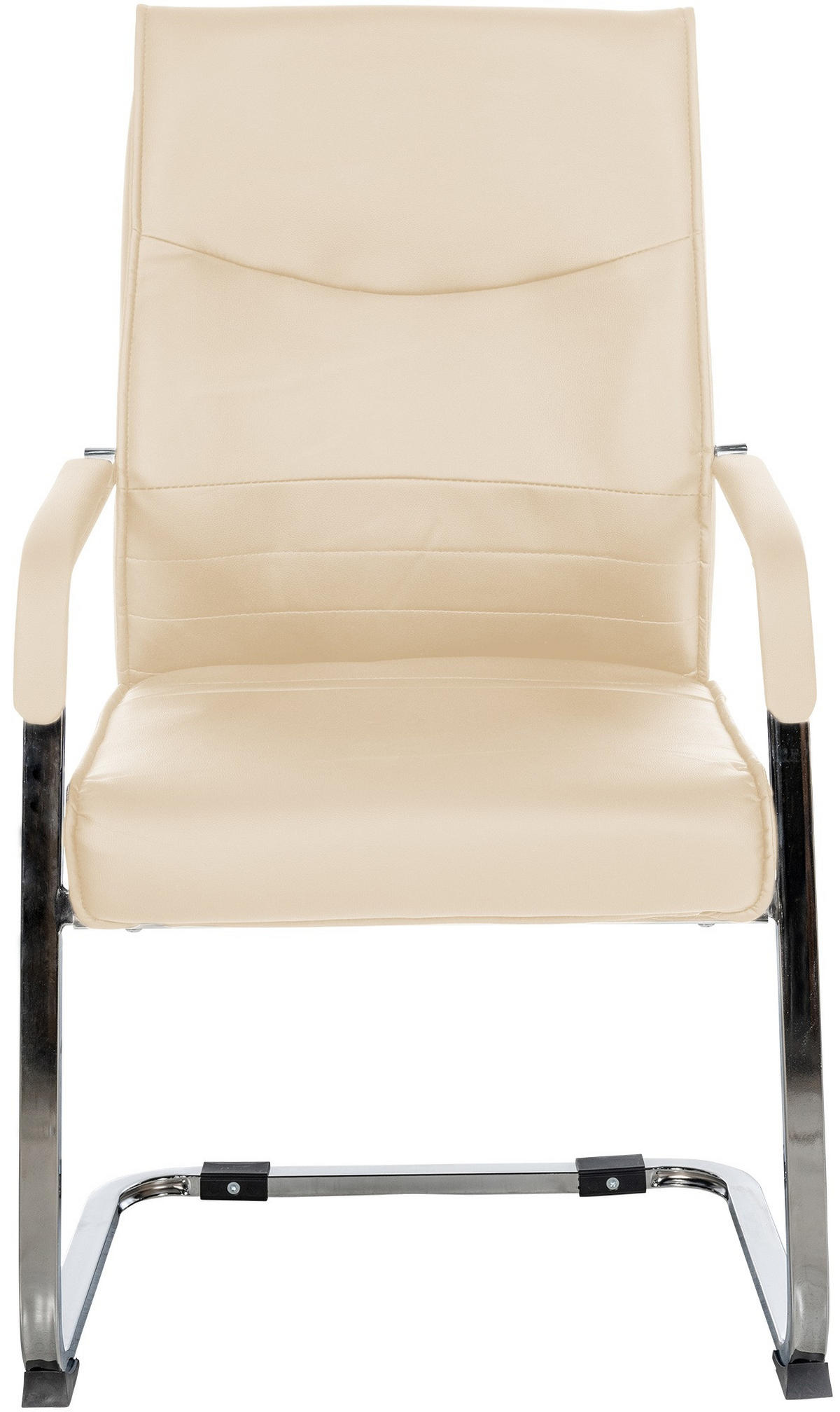 SCHWINGSTUHL Lederlook Creme - Creme, Textil/Metall (55/88/60cm) - CLP