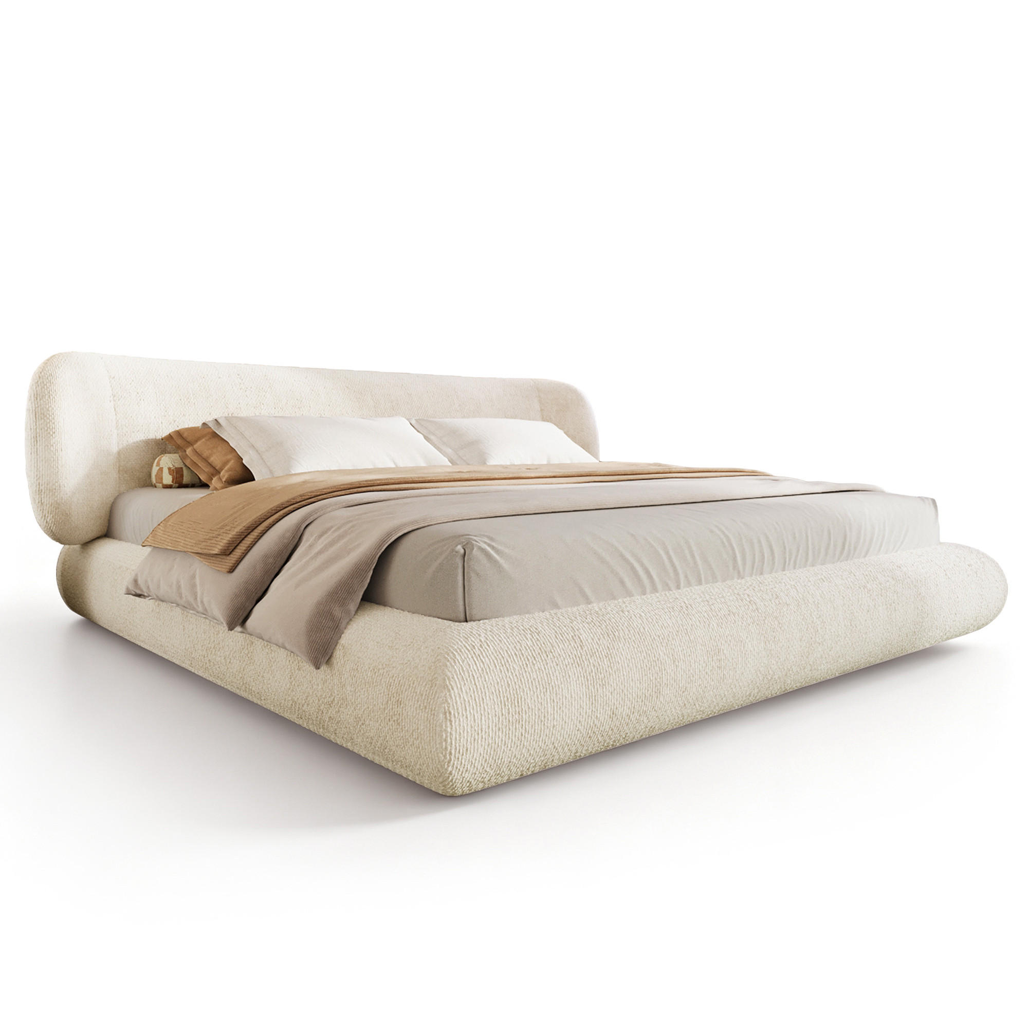 XXXLutz Polsterbett Beige