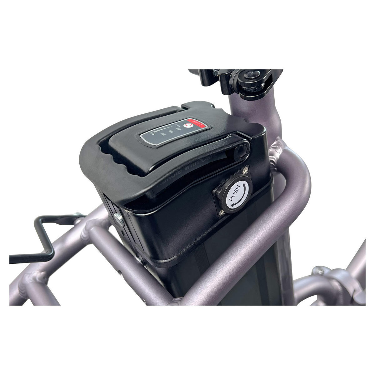 FALT E-BIKE 20" TERRAIN, GRAU - Rot, Metall (125cm) - LLOBE