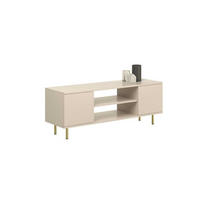 LOWBOARD Focus - Kaschmir/Eichefarben, Holzwerkstoff (40/48/155cm) - RAUMHIRSCH FURNITURE