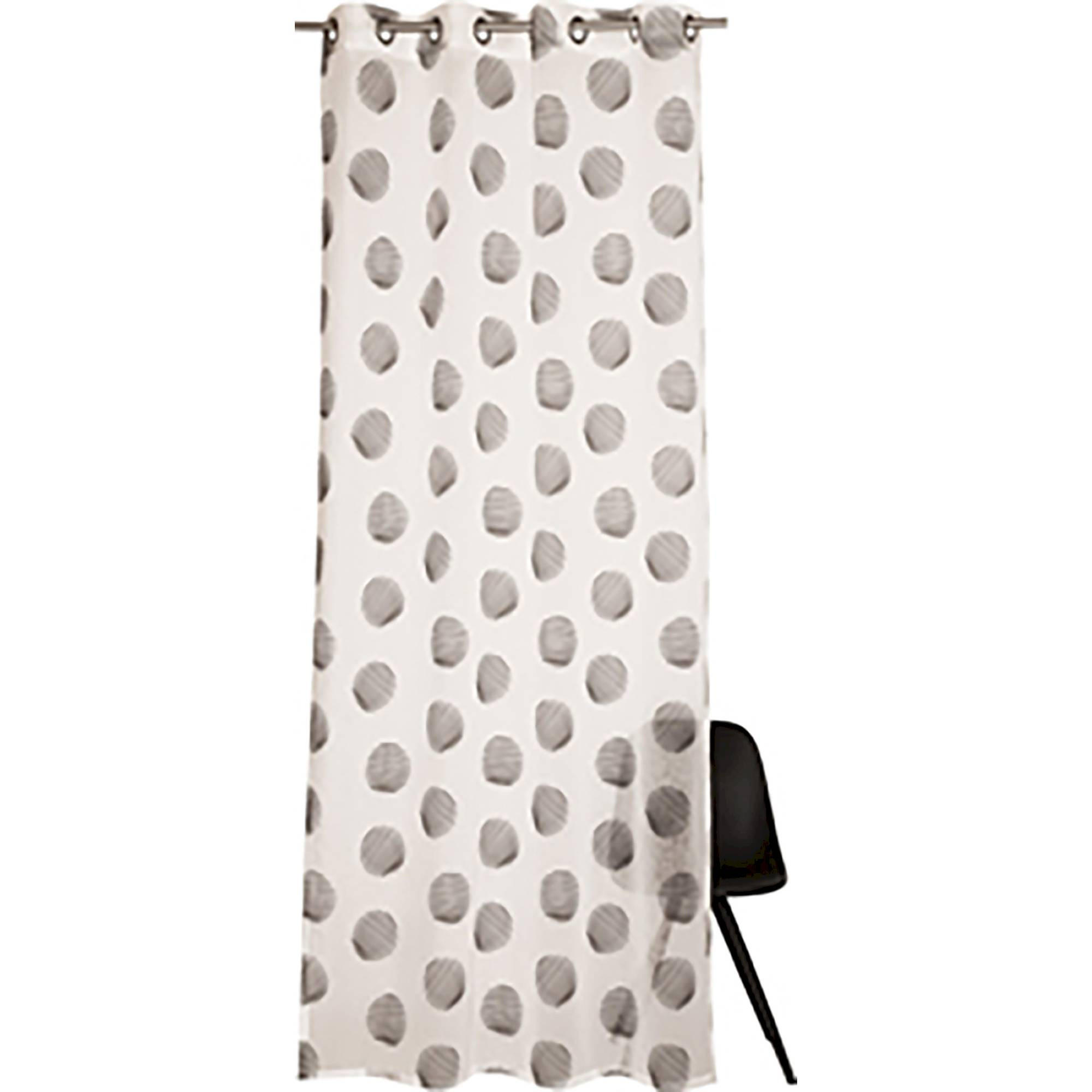 TRANSPARENTER ÖSENVORHANG CULO - Weiß, Textil (140/1/250cm) - Esprit