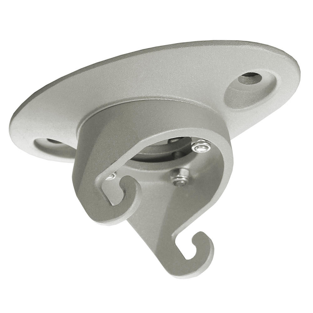 BEAMER-DECKENHALTERUNG Universal, Lochabstände 120 - 235 mm,grau - Grau, Metall (12/0.2/23.5cm) - tectake